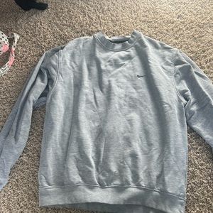 Grey Nike crewneck